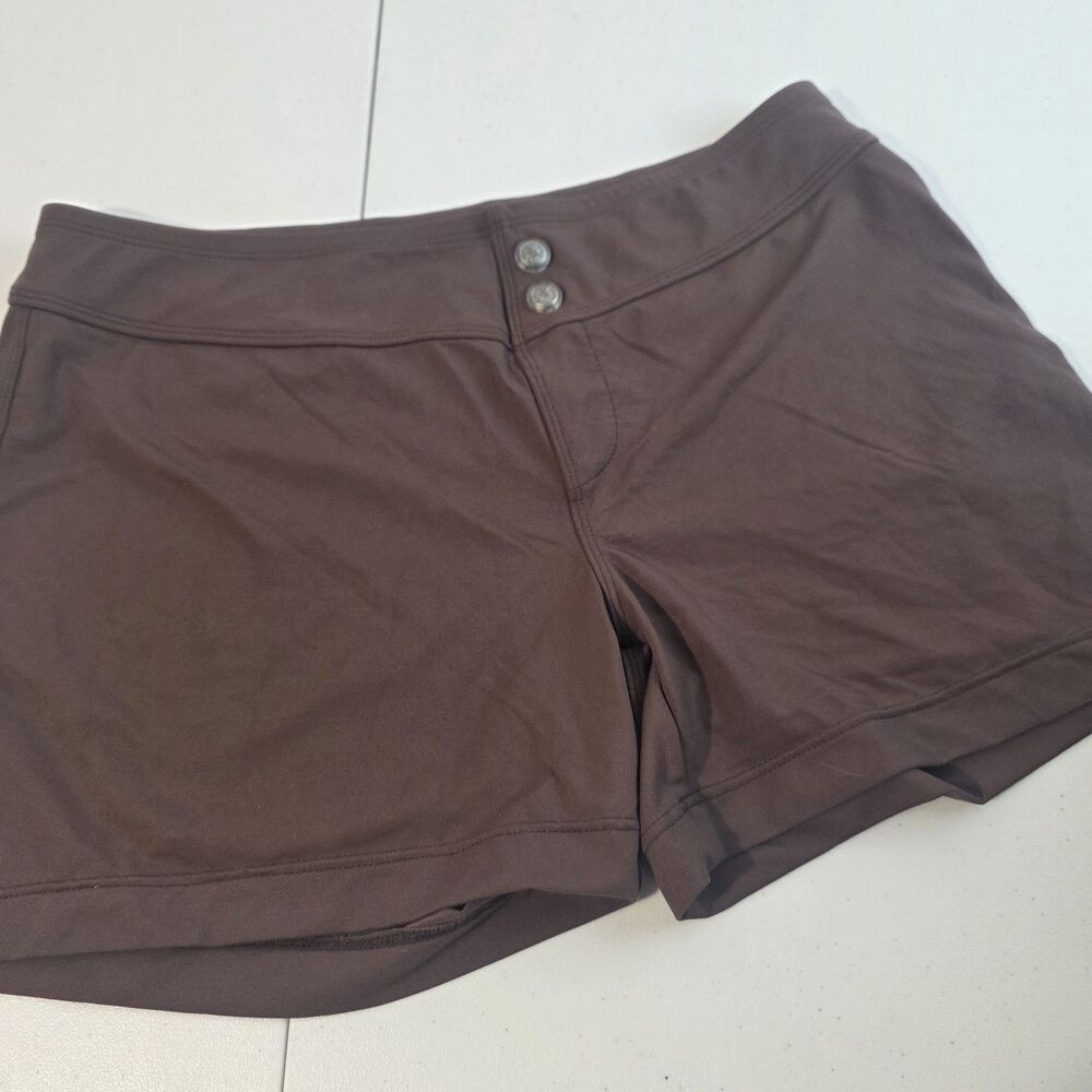 Athleta Women's Size Small Brown Shorts Pull on Style # 40367 EUC